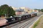 NS Train 60U crosses Boylan Junction headed westbound